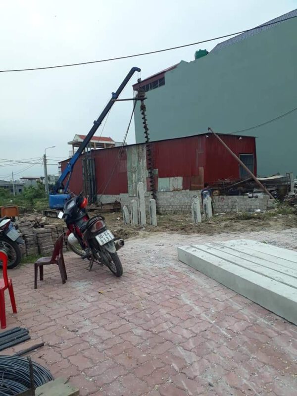 Ép cọc bê tông nhà dân chất lượng, Hải Dương