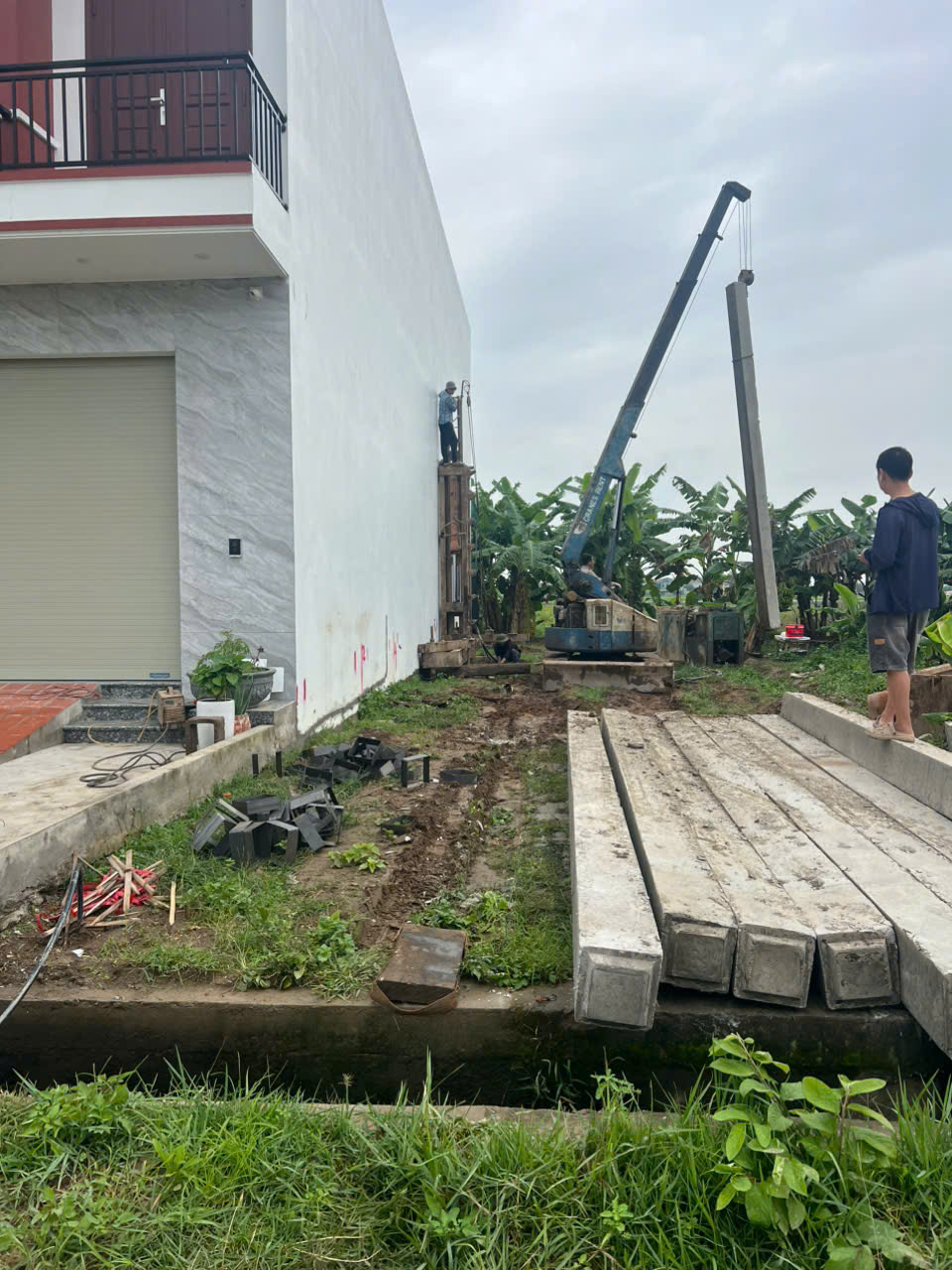 Dịch vụ ép cọc tại Hải Dương chuyên nghiệp, đúng kỹ thuật
